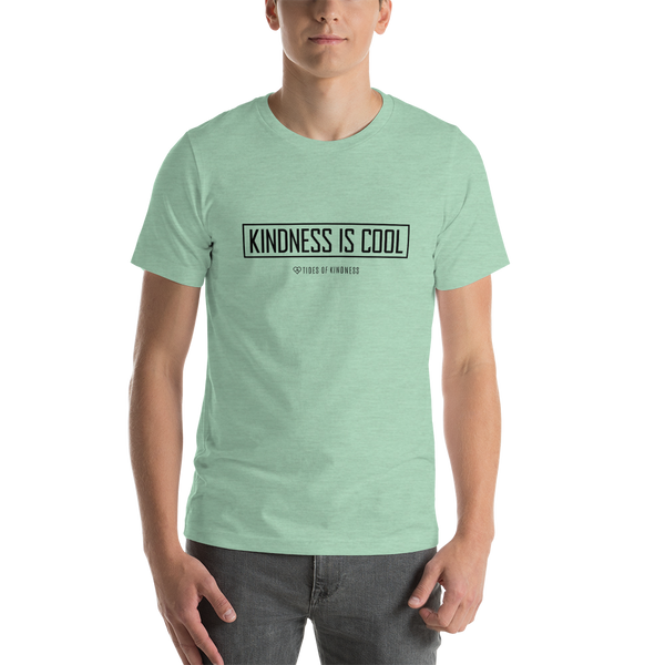 Short-Sleeve Unisex T-Shirt - KINDNESS IS COOL - Black Ink