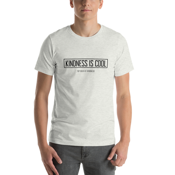 Short-Sleeve Unisex T-Shirt - KINDNESS IS COOL - Black Ink