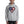 Load image into Gallery viewer, Hoodie Unisex Sweatshirt - AMERICAN FLAG - Black Ink