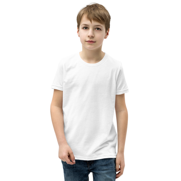 Youth Short-Sleeve T-Shirt - INSPIRE KINDNESS - White Ink