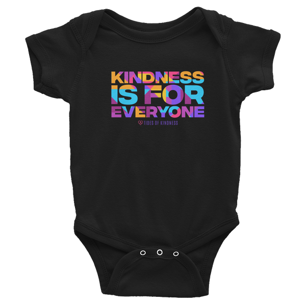 Infant Bodysuit - KINDNESS IS FOR EVERYONE - Multi Color
