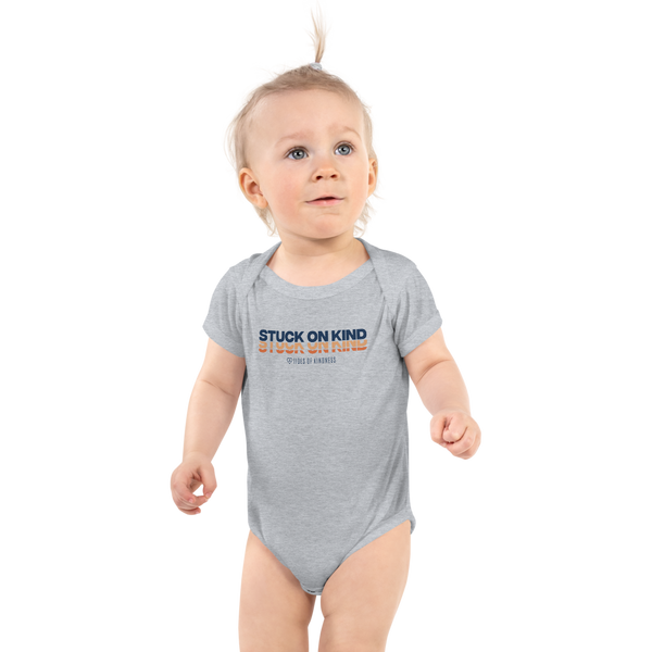 Infant Bodysuit - STUCK ON KIND - Multi color