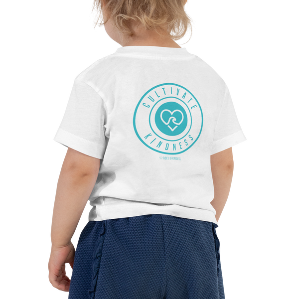Toddler Tee - CULTIVATE KINDNESS / Back – Teal Ink