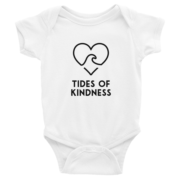 Infant Bodysuit - TIDES OF KINDNESS – Black Ink