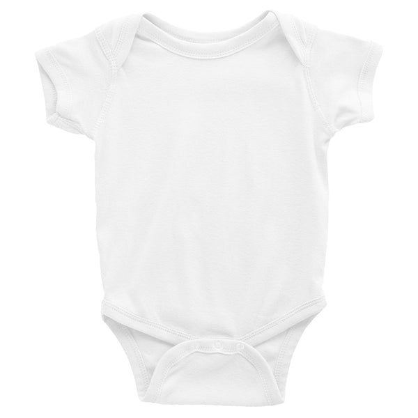 Infant Bodysuit - TIDES of KINDNESS w/ WAVES - White Ink