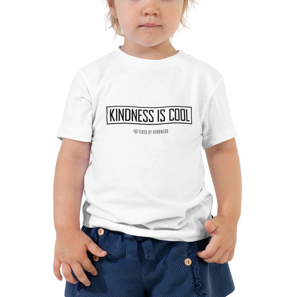 Toddler Tee - KINDNESS IS COOL - Black Ink