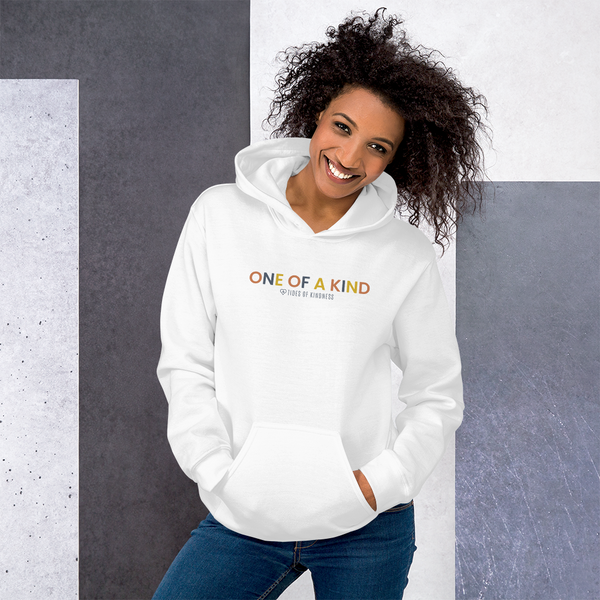 Hoodie Unisex Sweatshirt - ONE OF A KIND - Contemporary Multi Color