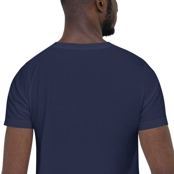 Short-Sleeve Unisex T-Shirt - BE KIND / BURST - White Ink