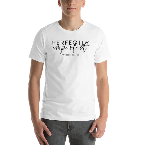 Short-Sleeve Unisex T-Shirt - PERFECTLY IMPERFECT - Black Ink