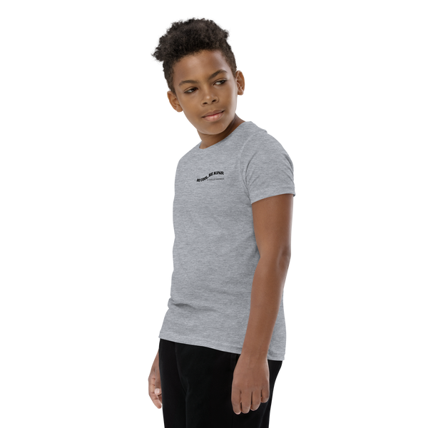 Youth Short-Sleeve T-Shirt - BE COOL. BE KIND. - Black Ink
